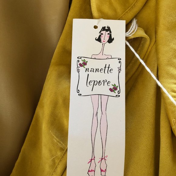 Nanette Lepore Absinthe Dress Size 6 in Marigold NWT - Picture 6 of 8